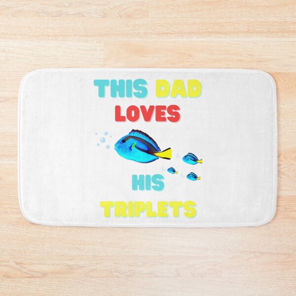 Item preview, This Dad Loves His Triplets designed and sold by Delnet ⭐⭐⭐⭐⭐.