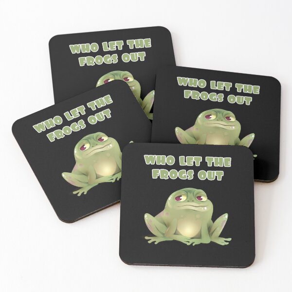 Item preview, Who let the frogs out, Passover jewish holiday, frogs plague designed and sold by TeyMank.