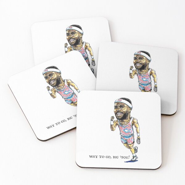 Item preview, Frances Tiafoe pro tennis player caricature designed and sold by dizzycatbiz.