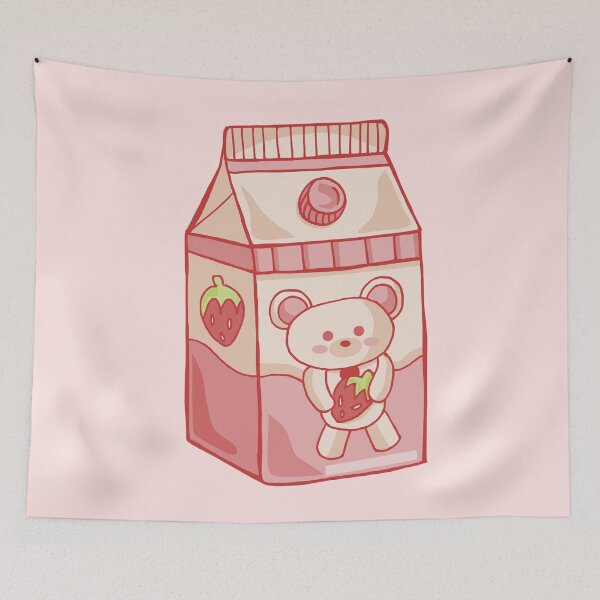 Item preview, Cute Pink Milk designed and sold by ThaisMelo.