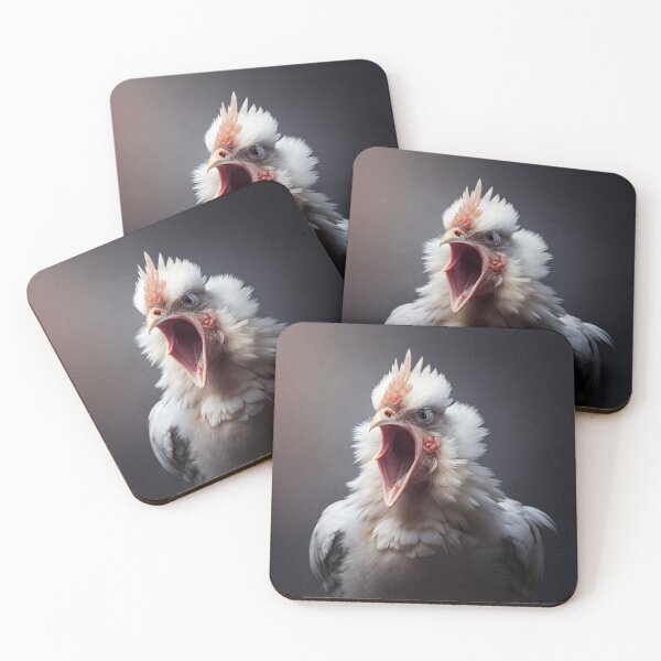 Item preview, Crazy chicken  designed and sold by HomeIsUs.