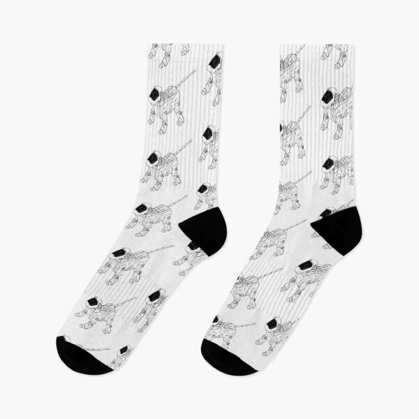 Item preview, White Robot Dog designed and sold by KatsCanvas.