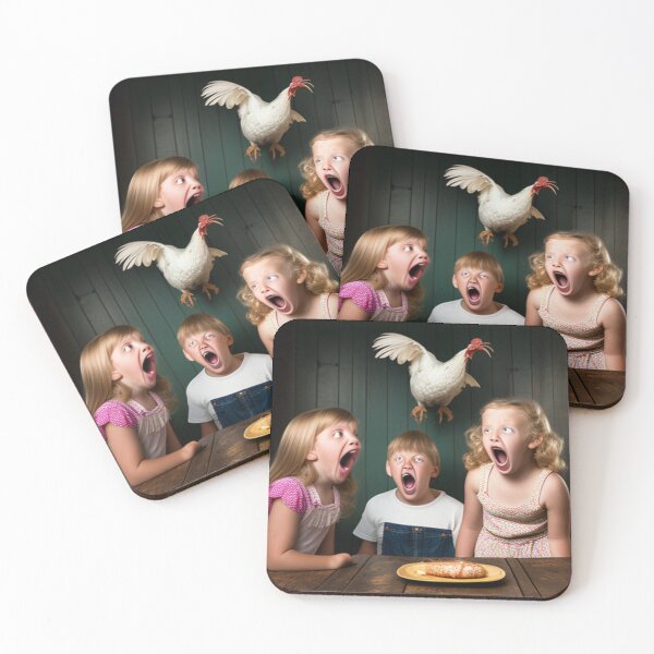 Item preview, Keep calm and eat chicken  designed and sold by HomeIsUs.