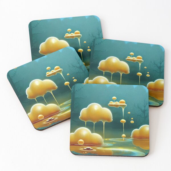 Item preview, Lake Honey, fantasy painting designed and sold by EmeraldeaArt.