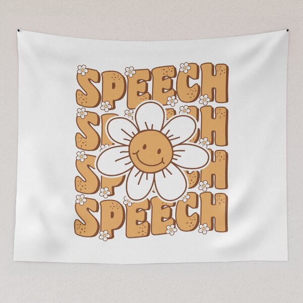 Item preview, Groovy Retro Speech Language Pathologist Speech Therapist designed and sold by MintedFresh.