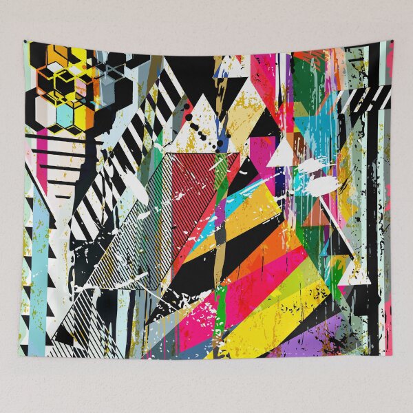 Item preview, Colorful Abstract Art designed and sold by stylebytara.