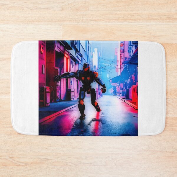 Item preview, Cyborg On Patrol in the Future designed and sold by EdwardMonet.