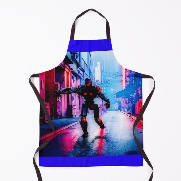 Item preview, Cyborg On Patrol in the Future designed and sold by EdwardMonet.
