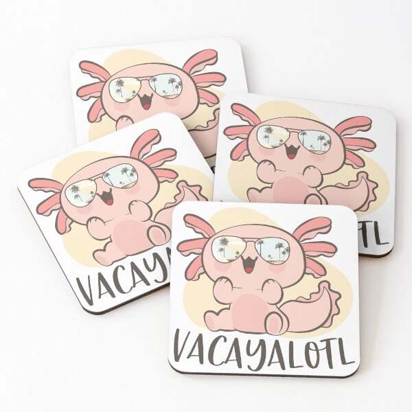 Item preview, Funny Axolotl Lover Pun Vacayalotl Cute Beach Vacation designed and sold by MintedFresh.