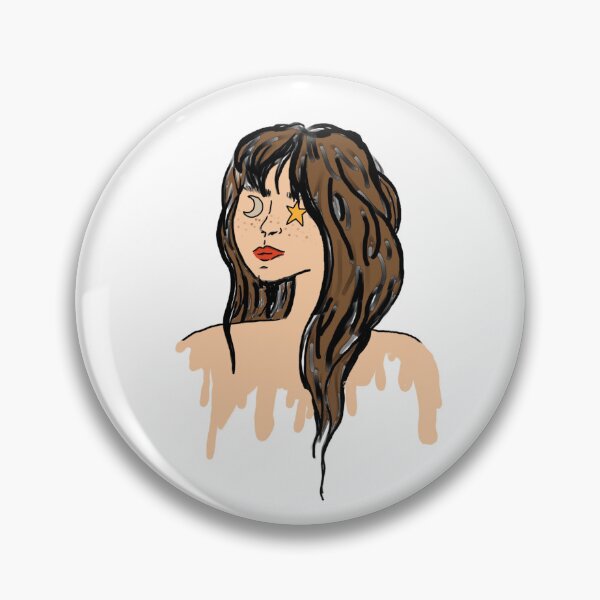 Item preview, Melting and starry eyed girl designed and sold by August Doodles.
