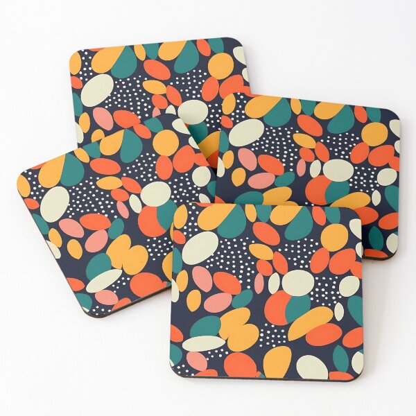 Item preview, Colorful abstract petal pattern designed and sold by TheInspiredAI.