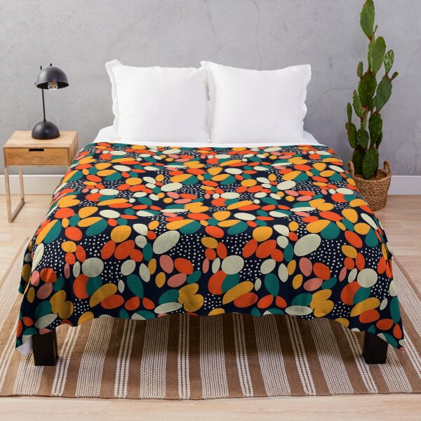 Item preview, Colorful abstract petal pattern designed and sold by TheInspiredAI.
