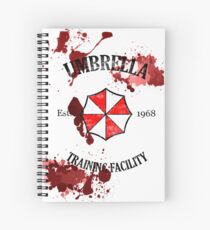Cuaderno de espiral Umbrella Training Facility Vintage Resident Evil