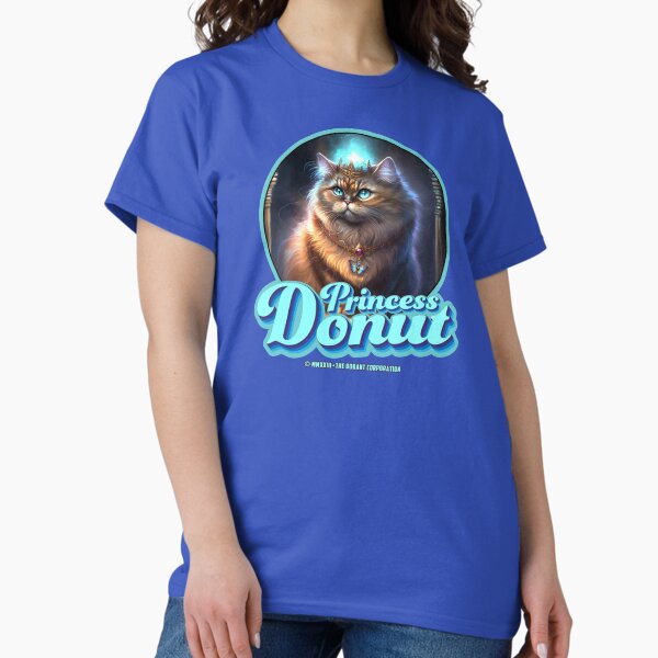 Vista previa del artículo con la obra «Princess Donut (Para camisas ligeras)», diseñado y vendido por Lost In Shirts.