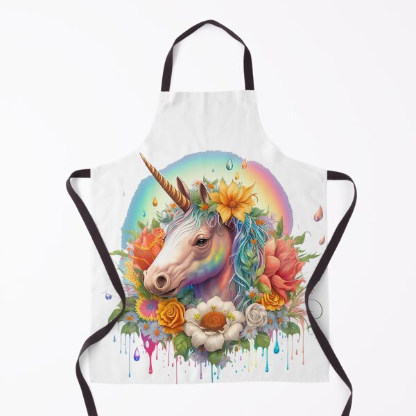 Item preview, Unicorn Flower - A Magical and Colorful Fantasy designed and sold by zzibel.