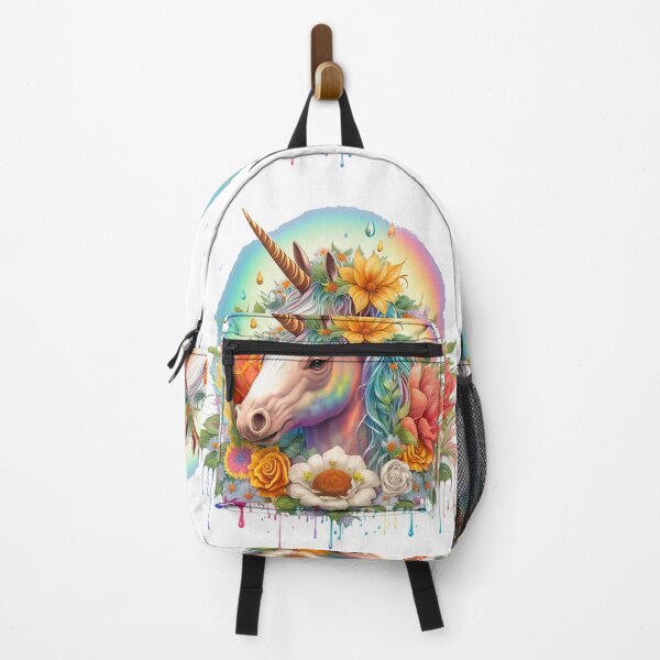 Item preview, Unicorn Flower - A Magical and Colorful Fantasy designed and sold by zzibel.