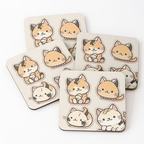 Item preview, Cute Cats Packs lovers  designed and sold by verluxe.