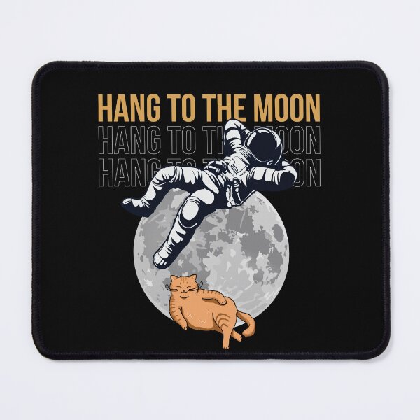 Item preview, Hang To The Moon designed and sold by purrestrial-co.