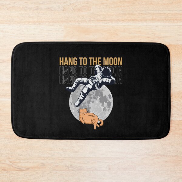 Item preview, Hang To The Moon designed and sold by purrestrial-co.