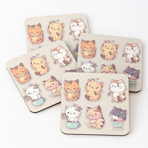 Item preview, Cute Cats Packs lovers  designed and sold by verluxe.