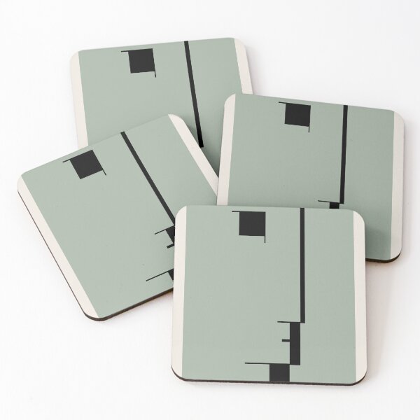 Item preview, Bauhaus Exhibition Wall Art, Bauhaus Wall Art pastel green, Bauhaus Exhibition Print designed and sold by re-make-.