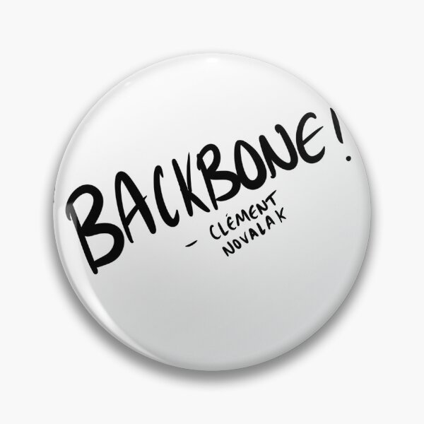 Item preview, Clem Novalak backbone quote designed and sold by F1memestickers.