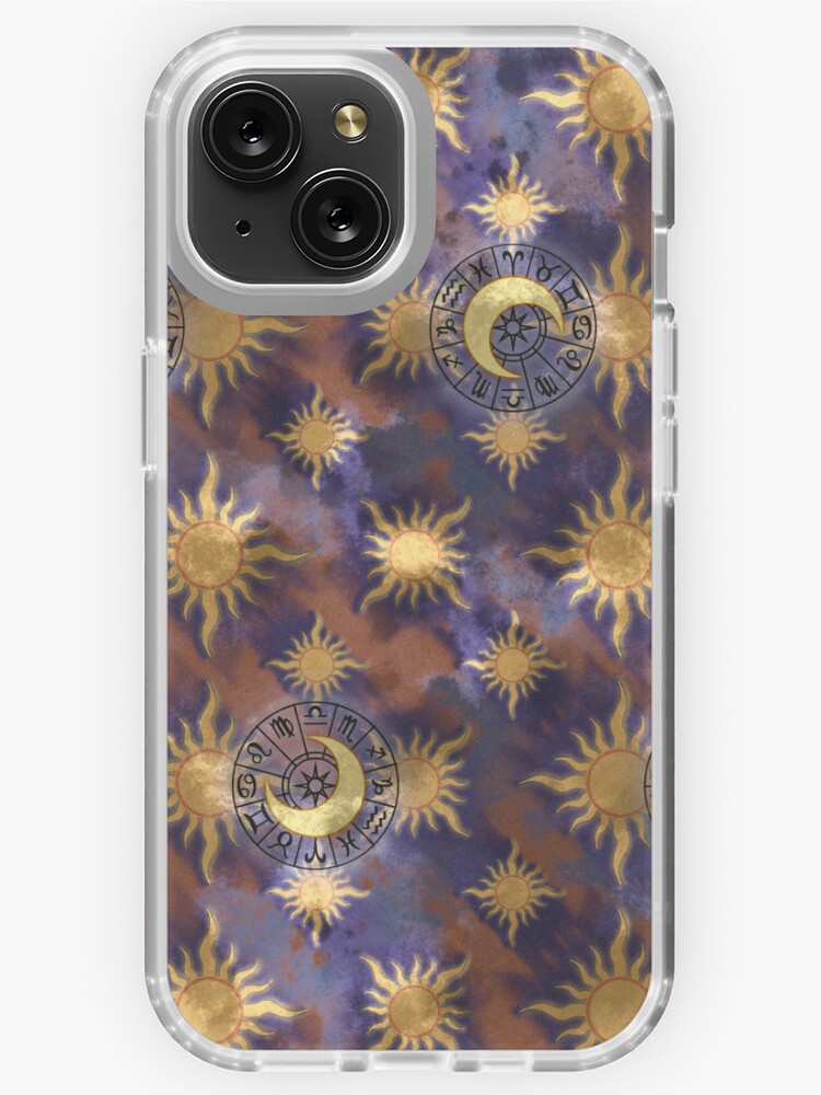 Distressed Whimsigoth Wallpaper iPhone Case