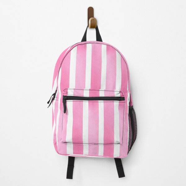 Item preview, Pink watercolour candy stripe designed and sold by RSHarts.