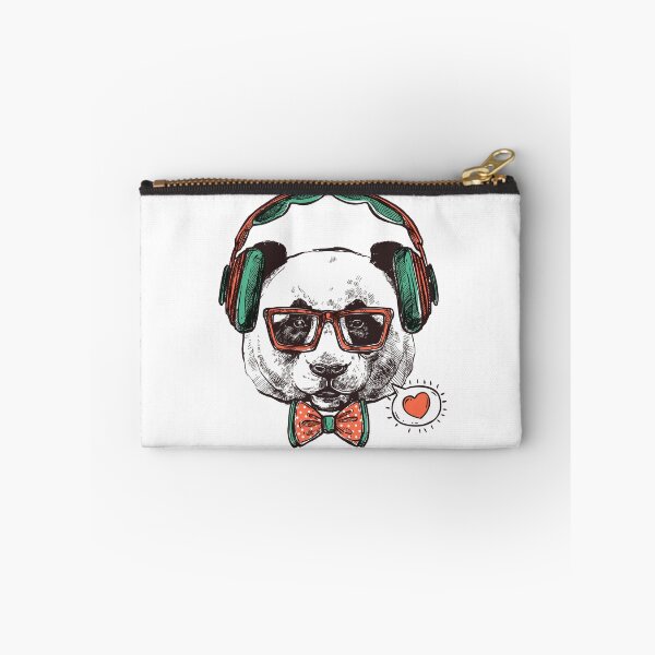 Item preview, Panda with headphones designed and sold by TheGrandShopart.