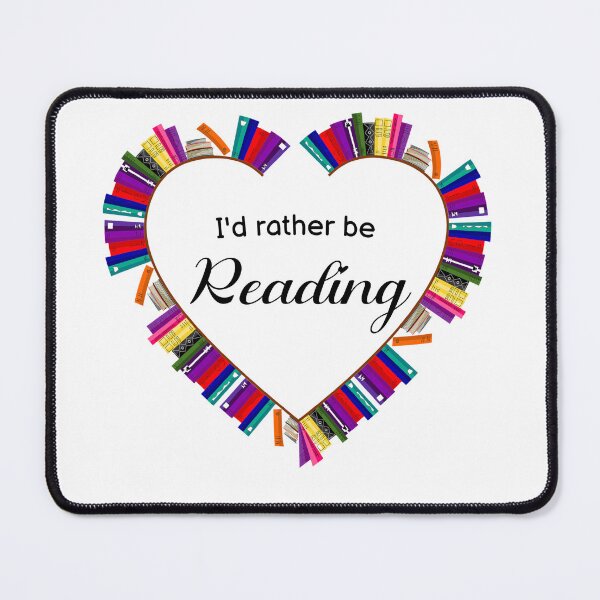 Item preview, I'd Rather be Reading: Heart of Books designed and sold by AvrgJane.