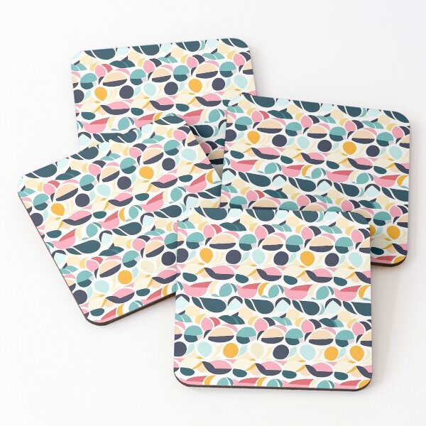 Item preview, Colorful abstract pattern, pastel colours designed and sold by TheInspiredAI.