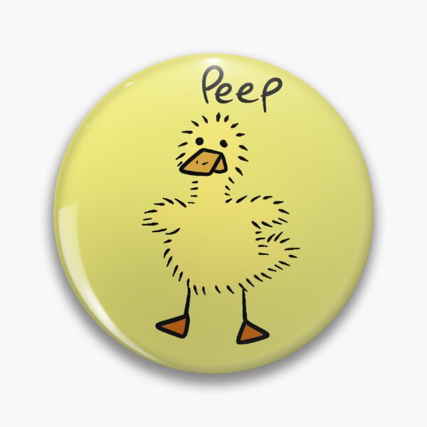 Item preview, Scruffy Duckling Saying Peep designed and sold by SaradaBoru.