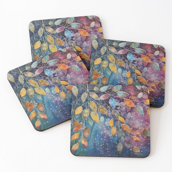 Item preview, Shimmering Leaves designed and sold by SK Art + Design.