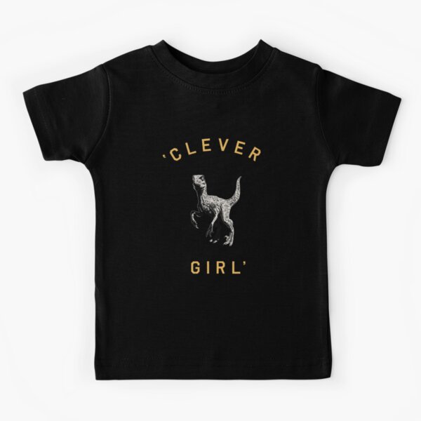 Clever Girl - Dark Kids T-Shirt
