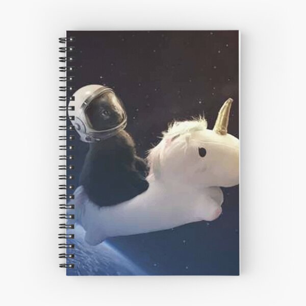 Item preview, Cat Flying a Unicorn in Universe designed and sold by viCdesign.