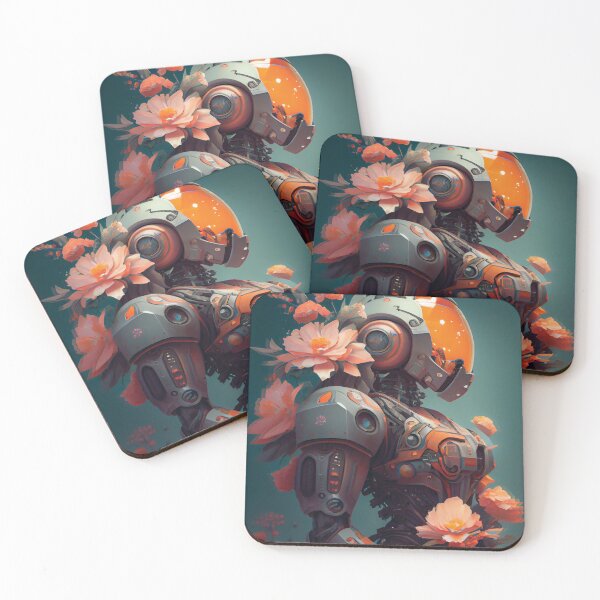 Item preview, Floral cyborg, sci-fi designed and sold by FluffleBerry.