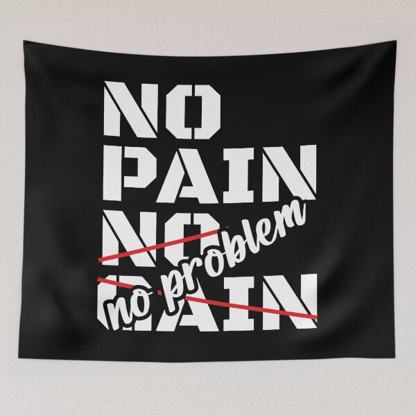 Item preview, No pain, no problem designed and sold by arkantus.