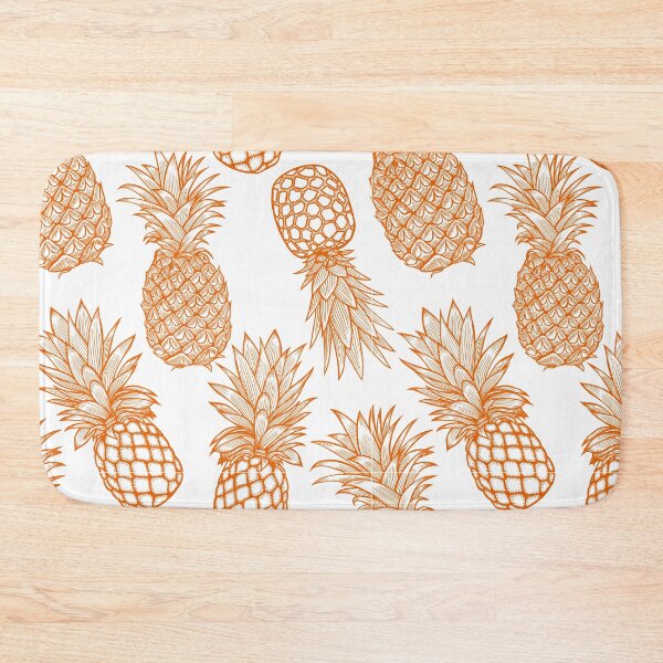 Item preview, Orange Pineapple Pattern designed and sold by KatsCanvas.