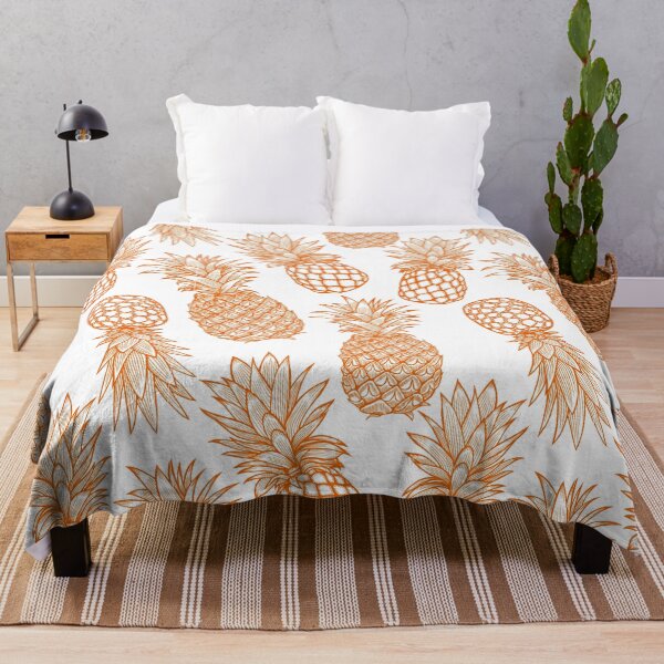 Item preview, Orange Pineapple Pattern designed and sold by KatsCanvas.