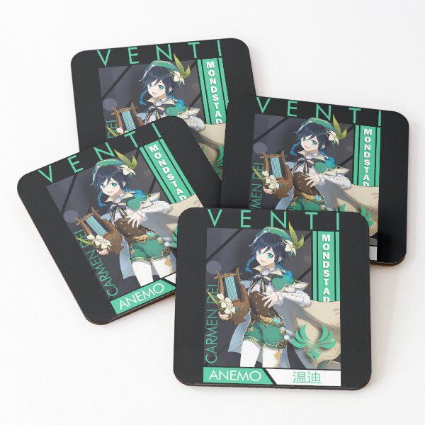 Item preview, Venti - Genshin Impact designed and sold by cantinhonifty.