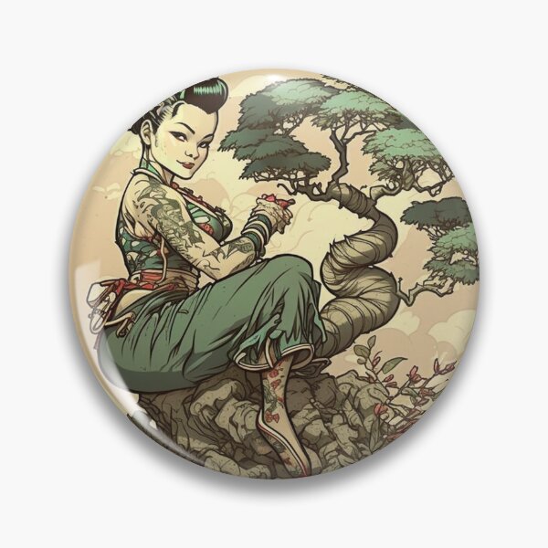 Item preview, bonsai pinup designed and sold by jericanman.