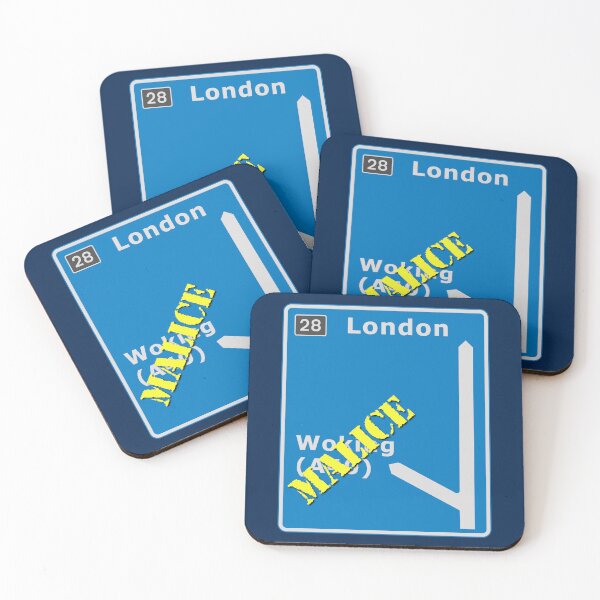 Item preview, TOWN CALLED MALICE London Classic Retro Jam mod ROAD SIGN designed and sold by ModSupporters.