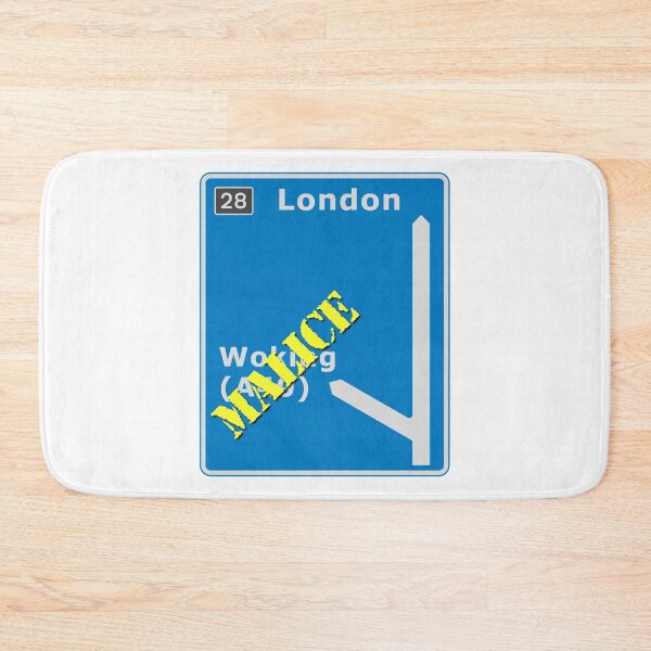 Item preview, TOWN CALLED MALICE London Classic Retro Jam mod ROAD SIGN designed and sold by ModSupporters.