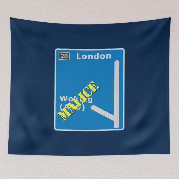 Aperçu de l'œuvre TOWN CALLED MALICE London Classic Retro Jam mod ROAD SIGN créée et vendue par ModSupporters.