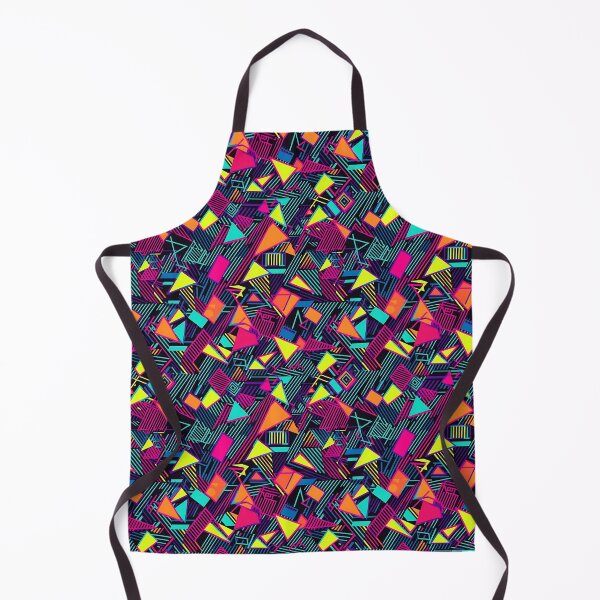 Item preview, Colorful geometric pattern, neon colours designed and sold by TheInspiredAI.
