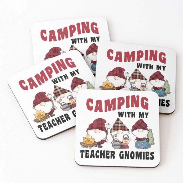Item preview, Camping With My Teacher Gnomies designed and sold by TaraGbear.
