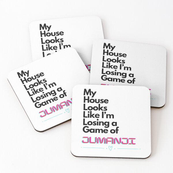 Item preview, My House Looks Like Im Losing A Game of Jumanji - funny mum quotes  designed and sold by GJBPrints.