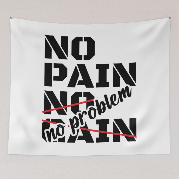 Item preview, No pain, no problem designed and sold by arkantus.