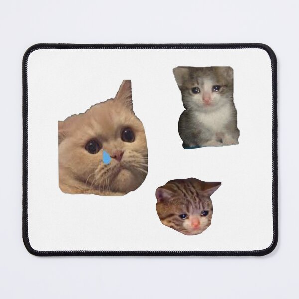 Item preview, Screaming Crying Cat Meme Face Pack Gif  designed and sold by Ozzy Meme ⭐⭐⭐⭐⭐.