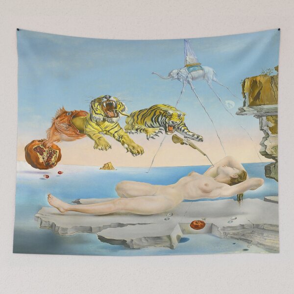 Aperçu de l'œuvre Rêve causé par le vol d'une abeille, Dali (HD) créée et vendue par star-burst.
